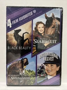 Classic Horse Films: National Velvet, International Velvet & 2 More (DVD NEW - Foto 1 di 3