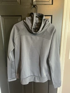 Under Armour Pull Over Hoodie Loose Gray  Womens Size XL XStorm - Picture 1 of 4