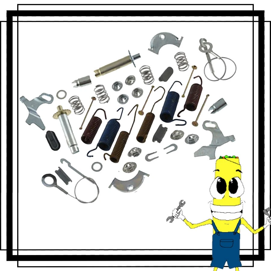 Complete Front Brake Drum Hardware Kit for Ford F-100 Pickup Truck 1968-1972 2WD - Image 1 of 1