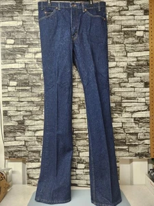 Vintage Levi's 517 Jeans Herren 36 x 38 blau orange Etikett gerade hergestellt in den USA 90er Vintage - Bild 1 von 10