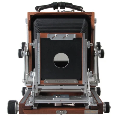 Shen Hao SH TZ45-II C Field Folding 4X5” Large Format Camera Black Walnut Wooden - Image 1 of 4