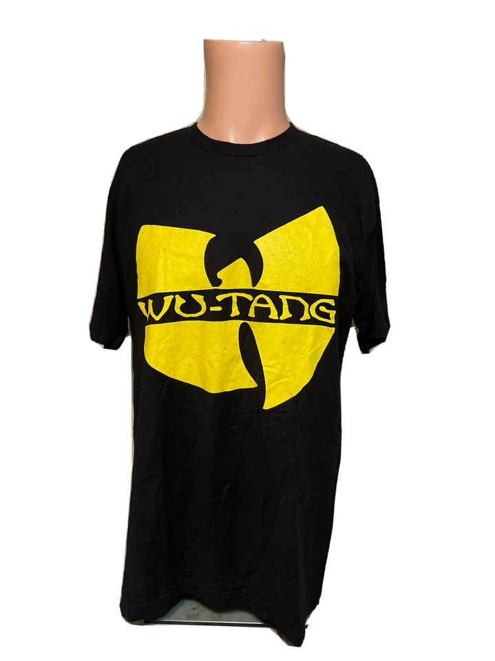 Camisa negra con logotipo grande Wu-Tang Hip Hop Legends NYC 2021 talla grande Foto 1 de 4