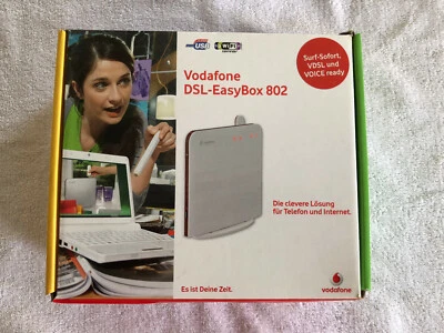 EasyBox 802 DSL Router mit WLAN /LAN v. Vodafone u.auch mit Wandaufhängung Nr:53 - Bild 1 von 4