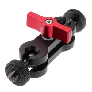 360° Dual Kugelkopf Blitzschuh Magic Arm Halterung Klemmhalter für DSLR Cam Monitor - Bild 1 von 5