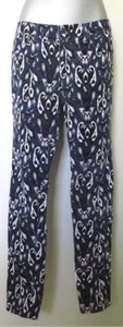 RAG & BONE KORD JEANS BLAU SCHWARZ WEISS ROSA MUSTER SKINNY 29 DESIGNER - Bild 1 von 12