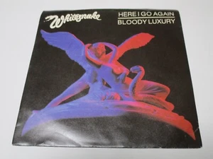 Whitesnake Here I Go Again/ Bloody Luxury Vinyl 7" 45 RPM 1982 UK Import NEW - Picture 1 of 4