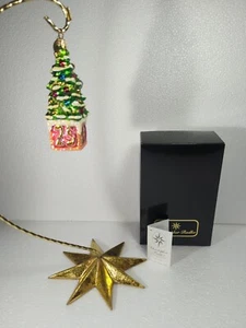 Christopher Radko Victorian Christmas Tree 2000 Glass Christmas Ornament - Picture 1 of 6