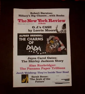 The New York Review of Books Magazine Single Back Issue October 27 2016 - Imagen 1 de 1