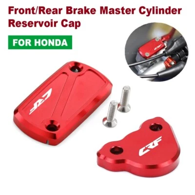 Tapa de depósito del cilindro maestro de freno delantero/trasero para Honda CRF 150R/RB 250F/R/RX/X Foto 1 de 4
