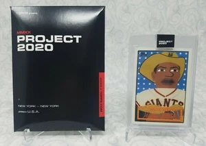 Topps Project 2020 #244 Willie Mays by Keith Shore w/Box - PR 2,440 - Picture 1 of 3