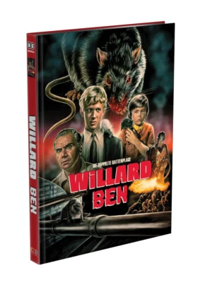 WILLARD + BEN - MEDIABOOK - Blu-ray + DVD Region B/2 (UK) - 439/999 - Image 1 of 4