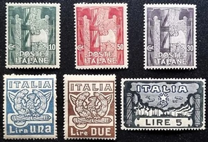 Italia Regno 1923 MNH Marcia su Roma serie completa Sass. S. 26 - Lusso !! - Picture 1 of 2