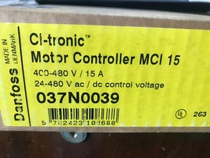 DANFOSS 037N0039 CL-TRONIC MOTOR CONTROLLER, 480v 15A  - Picture 1 of 2