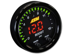 AEM 30-0309 X-Series 15PSI Boost/Fuel Pressure Gauge 2-1/16" 52mm - Bild 1 von 1