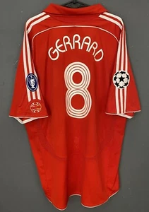 MEN FC LIVERPOOL 2006/2008 CHAMPIONS LEAGUE SOCCER FOOTBALL SHIRT JERSEY SIZE XL - Picture 1 of 19