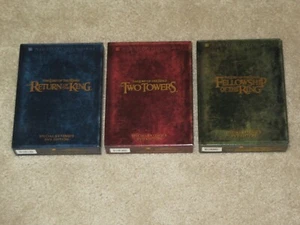 MINT SHAPE The Lord of the Rings Special Extended 1 2 3 DVD Trilogy I II III LOT - Picture 1 of 3