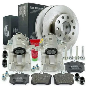 Pinze freno dischi freno pastiglie freno posteriori per Audi A4 B6 B7 Seat Exeo 3R - Foto 1 di 7