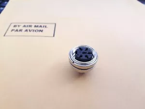 1 Stck. Amphenol Tuchel T 3403 100 kreisförmiger DIN-Stecker 6-polige Buchse; hinten VPN neu - Bild 1 von 4