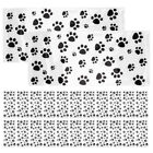  100 Pcs Opp Packing Bag Paw Cookie Bags Party Favors Pouch Gift