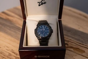 Casio G-Shock MR-G MRG-B1000B-1A Black Titanium - Picture 1 of 5