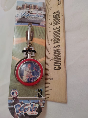 Mark McGwire Cardinals 1999 Avon Sports Superstars Watch  NIB Cover
