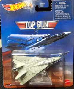 HOTWHEELS Retro Entertainment 2022 D - TOP GUN Grumman F-14 Tomcat - 1:64 Jet - Picture 1 of 2