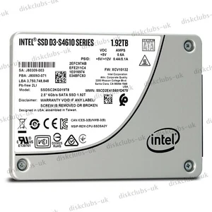 Intel S4610 1.92TB SSD 2.5'' SATA NVMe 6Gb/s Solid State Drive SSDSC2KG019T801 - Afbeelding 1 van 3