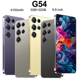 Unlocked G54 Smartphone Dual SIM 4G Android Cheap Mobile Phone Free Gift - Picture 1 of 11