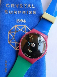 Swatch Club-Special #4 Gz129 Crystal Surprise Par Alessandro Mendini Neuf - Imagen 1 de 2