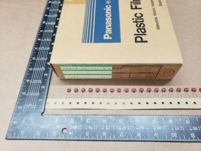 (50 pcs) ECQ-P1H182JZ3 Panasonic,  .0018uF 50V 5%, Polypropylene Film Capacitor - image 1 of 2