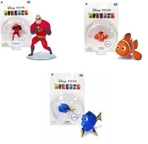 Disney Pixar Small Poseable Action Figures 3" Dory, Nemo and Mr Incredible - Picture 1 of 4