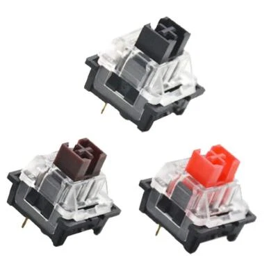 OUTEMU Gaote Black/Red/Brown Switch 3 Pin Keyswitch DIY Replaceable Switches ... - Image 1 of 4