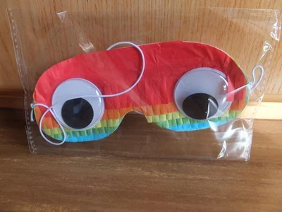 Maske Brille für Pinata   Papagei mit Augen  Karneval  Pinata - Bild 1 von 4