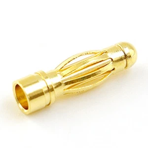1 Pair 3.0MM Gold Plated Banana Plugs For Amass GC3010-M GC3010-F Plug Socket - Picture 1 of 6
