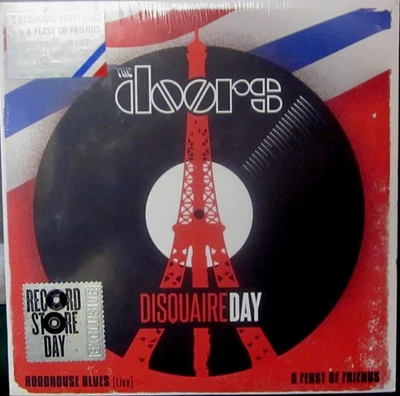 THE DOORS ‘ROADHOUSE BLUES/A FEAST OF FRIENDS’ DISQUAIRE DAY SEALED  7” VINYL 45 - Image 1 of 3