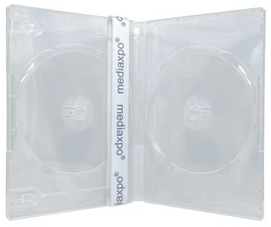 STANDARD super durchsichtige Doppel-DVD-Hüllen Lot - Bild 1 von 4