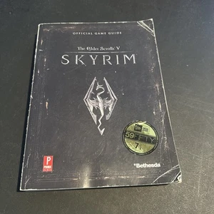 The Elder Scrolls V: Skyrim Prima Official Game Strategy Guide Book Missing Map - Picture 1 of 3