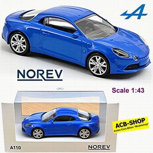 Alpine A110 Coupe 2017 Blu Alpine 1:43 Norev 517875 - Foto 1 di 3
