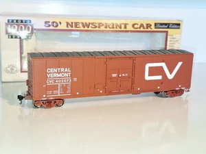Proto 1000 #30290, 50' Newsprint Car Cntrl Vermont. As new cond. HO scale. Boxed - Picture 1 of 10