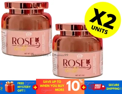 SWP Rose Gold Overnight Mask 15g Whitening, Radiance & Firming Night Skincare X2 - Image 1 of 4