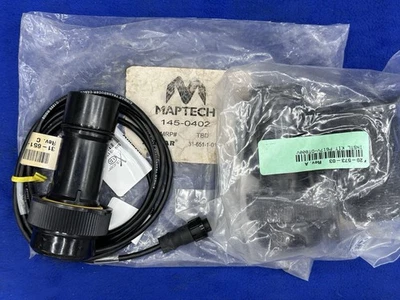 NEW Maptech Airmar DT 800 0* Thru Hull Depth Transducer W/ Hull Kit 145-0402 - Image 1 of 4