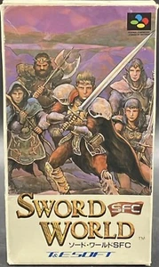 Nintendo Famicom SNES - Sword World SFC - Japan Edition - US Seller - Picture 1 of 3