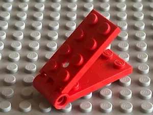 LEGO Red hinge plate ref 3149c01 /set 102 1077 938 780 580 810 157 387 360 681 - Picture 1 of 1