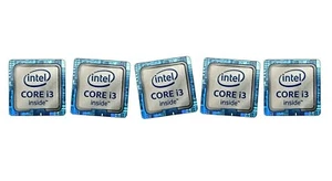 5 szt. Naklejki na CORE i3 wewnątrz Skylake Naklejka 18mm x 18mm 6. generacji - Zdjęcie 1 z 1