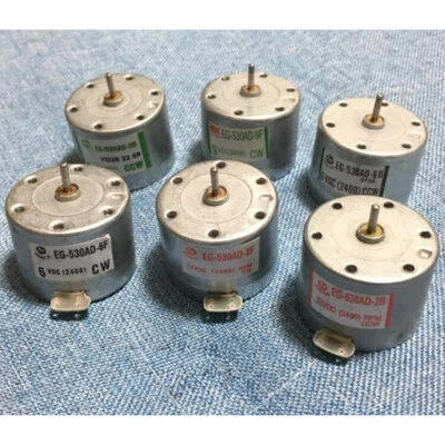 530 Motor DC 6V 9V 12V 2400RPM - EG-530AD-2B/2F CW/CCW Micro-motor For DIY Parts - Image 1 of 4