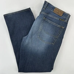 Lucky Brand Jeans Mens 36 Vintage Straight Cotton Denim Short Inseam OL Cayman - Picture 1 of 10