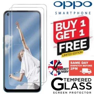 Ochraniacz ekranu ze szkła hartowanego do Oppo K10 A32 A52 A54 A72 A74 A92 A96 X5 PRO - Zdjęcie 1 z 6