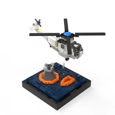ZITIANYOUBUILD Recovery Mission with Helicopter 377 Building Toys Set Build Moc - Image 1 of 4
