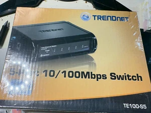 TRENDnet TE100 (TE100S5) 5-Ports External Switch BRAND NEW UNOPENED BOX - Picture 1 of 1
