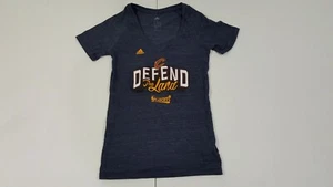Adidas Women Cleveland Cavaliers V-Neck Defend the Land Top small - Picture 1 of 1